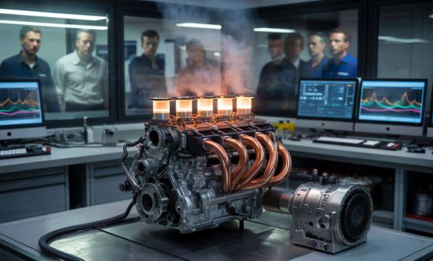 5 cylinders, 240 hp and 16,000 rpm: this engine is Europe’s last hope of keeping petrol alive