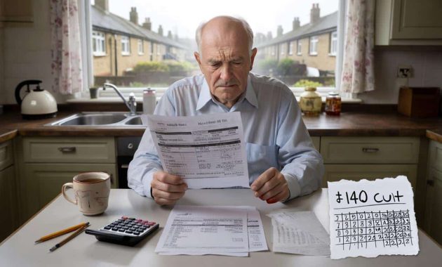 A state pension cut is now approved with a monthly reduction of 140 pounds starting in December 2025