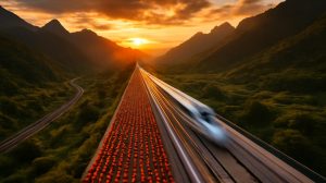 In just 9 hours and with 1,000+ workers, China cut a seven-hour trip to 90 minutes with a new rail line