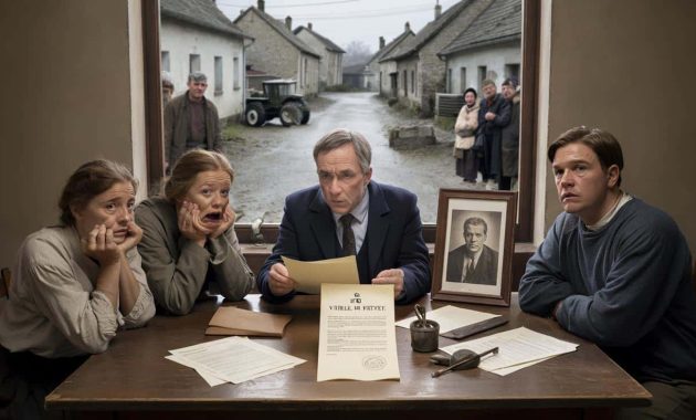 Broken family over a single will: siblings in arms race over their late father’s secret second family and a surprise heir nobody knew existed – a bitter inheritance war that splits the courts, the village, and public opinion