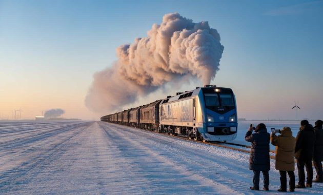 China’s biggest rival dreams of tomorrow’s trains and sets a record with the world’s most powerful hydrogen locomotive as critics warn of a greenwashing race that could derail real climate progress