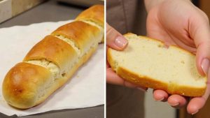 Their trick to reheat a baguette without making it soggy (incredibly simple)