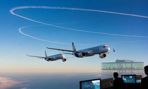 For the first time in history, Airbus achieves what long seemed impossible: making 2 planes meet at the same point without colliding