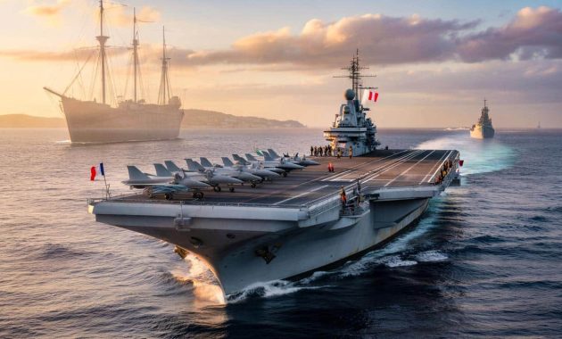 France will deploy one of the jewels of its naval arsenal for a mission marking the 400th anniversary of the founding of the French Navy.