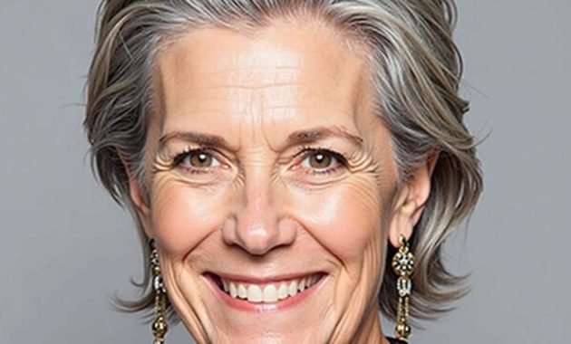 Grey hair: this is the haircut that most rejuvenates the face with salt-and-pepper hair, according to an expert