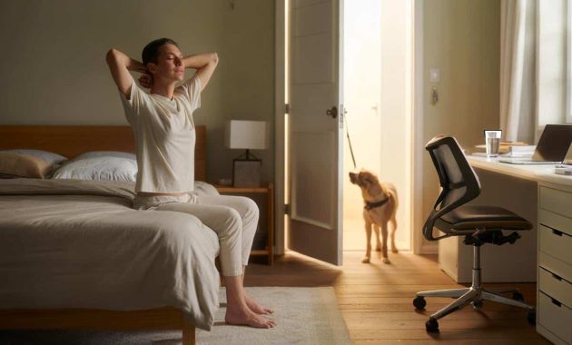 How routine supports physical comfort naturally