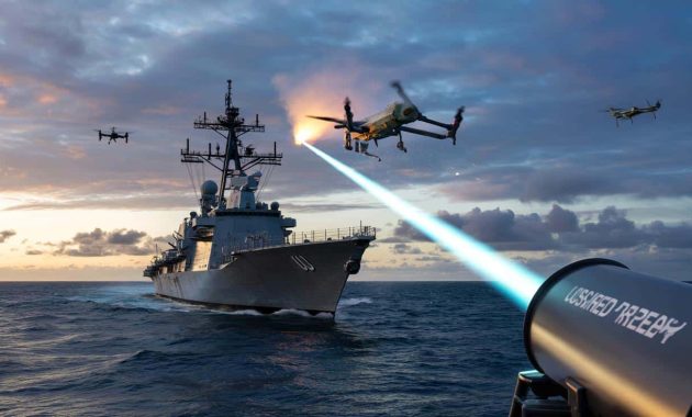 Innovation: a US warship destroys drones with a simple laser beam