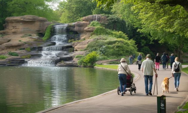 Kent’s fairy-tale waterfall and £1 parking: 7-day cafe, £2.8m makeover and paths you can trust