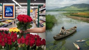 Buy roses at Aldi, they turn out not to be fair trade but grown in a protected wetland