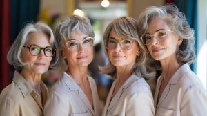 Hairstyles after 70: the 4 most flattering haircuts for women who wear glasses “and how they help the face look younger”