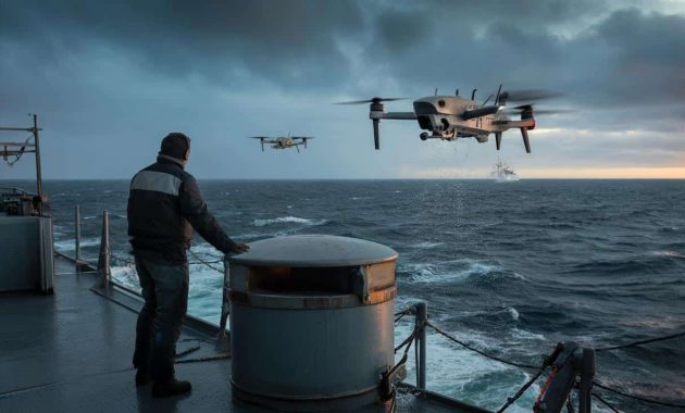 The French Navy gains a drone that eliminates the Achilles’ heel of shipborne mini-UASs—operation—and promises more useful flights where space and crew are lacking