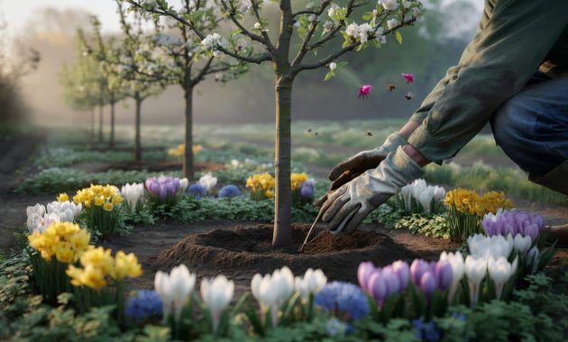 The plantings experienced gardeners never miss for a flourishing spring orchard