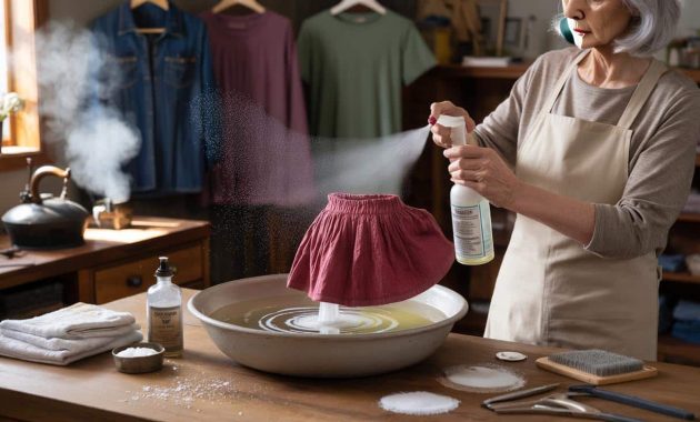 This seamstress’s trick revives faded clothes without dye or Machine