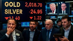 Gold and silver prices tumble after Trump picks new Fed chief