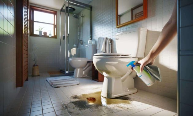 Why bathrooms develop odors despite regular cleaning