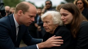 Prince William breaks royal protocol to comfort a grieving family during a public engagement, a gesture that deeply moves onlookers