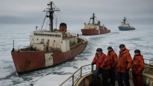 The United States has fallen so far behind in strengthening its icebreaker fleet that it is calling for help from the two Western superpowers in the field