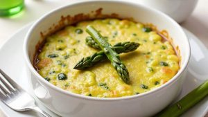 Bright sunshine in Toulouse according to Météo-France: try this tasty asparagus flan ready in just 15 minutes